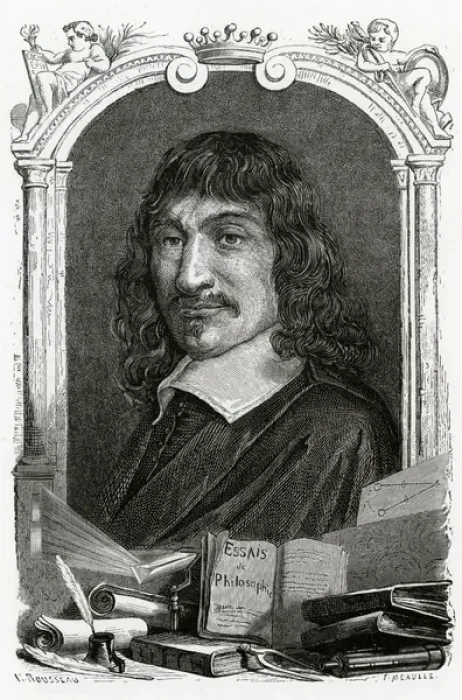 Framed Print : Rene Descartes Framed Print : Rene Descartes