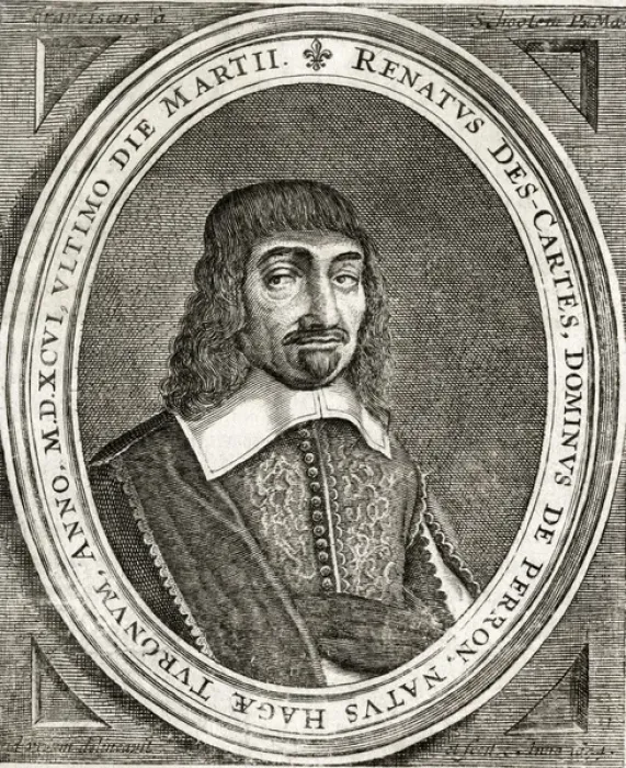 Framed Print : Rene Descartes Framed Print : Rene Descartes