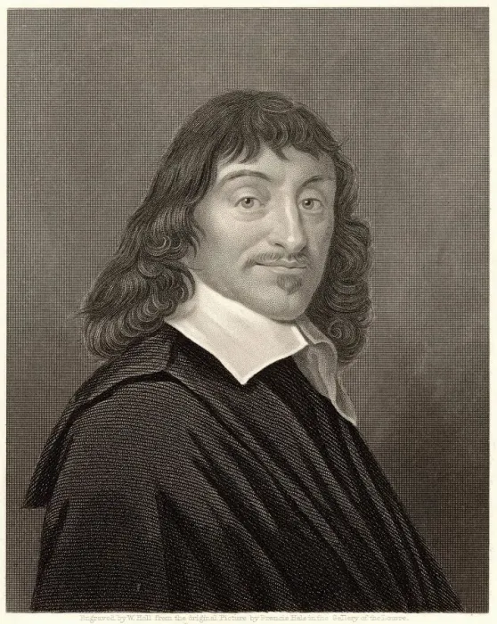 Framed Print : Rene Descartes, French mathematician and philosopher Framed Print : Rene Descartes, French mathematician and philosopher