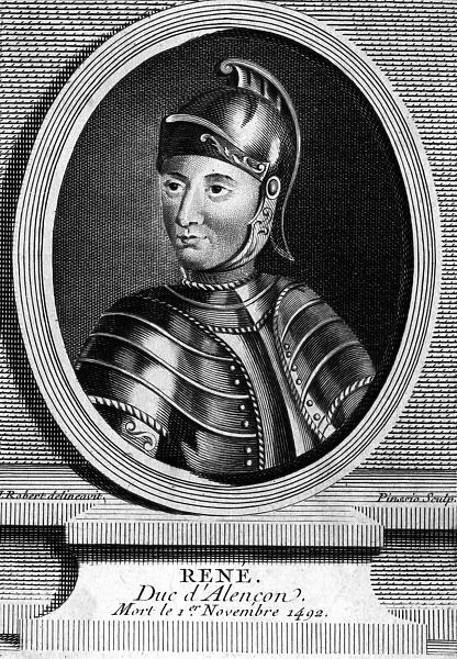 Rene Duc D alencon. RENE, duc d ALENCON et d Anjou French nobleman and soldier