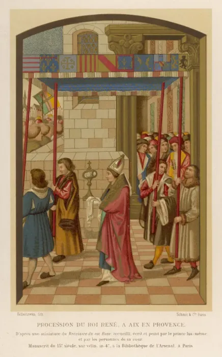 Framed Print : Rene, Duc d Anjou at Aix-en-Provence Framed Print : Rene, Duc d Anjou at Aix-en-Provence