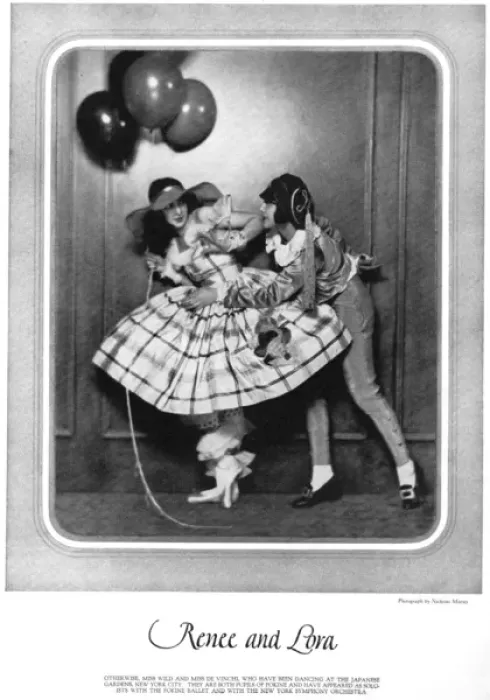 Framed Print : Renee and Lora (1925) Framed Print : Renee and Lora (1925)