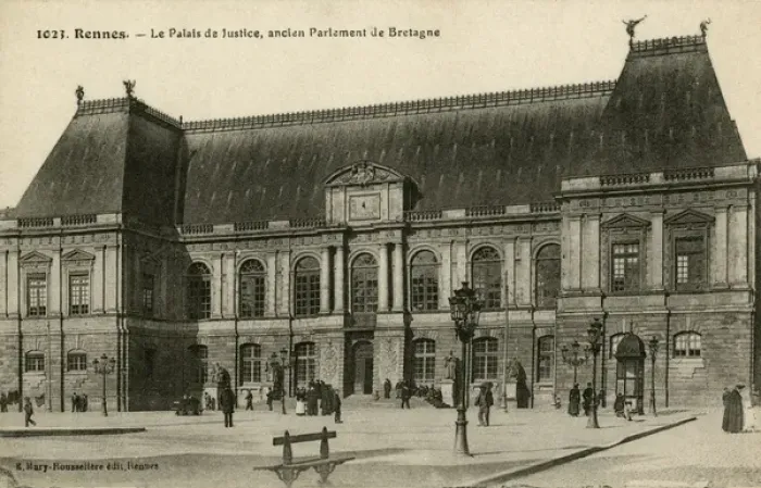 Framed Print : Rennes, France - The Palace of Justice Framed Print : Rennes, France - The Palace of Justice