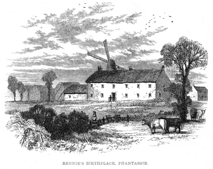 Framed Print : Rennies Birthplace
