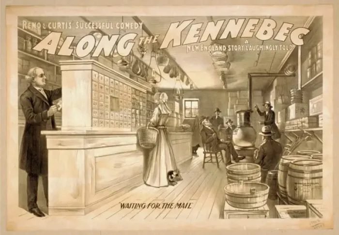 Framed Print : Reno & Curtis successful comedy, Along the Kennebec a New En Framed Print : Reno & Curtis successful comedy, Along the Kennebec a New En