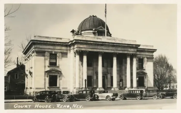 Framed Print : Reno, Nevada, USA - The Court House Framed Print : Reno, Nevada, USA - The Court House