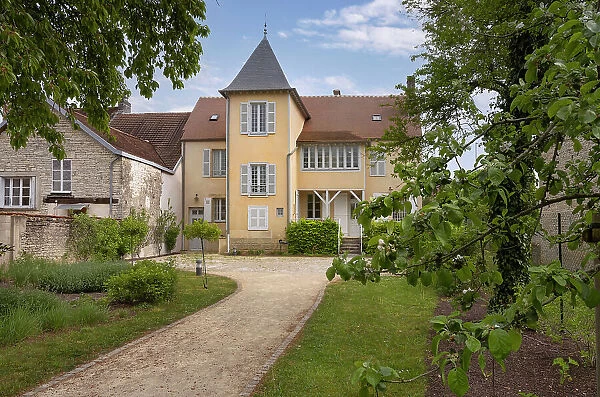 Renoir home, Essoyes, Aube, France