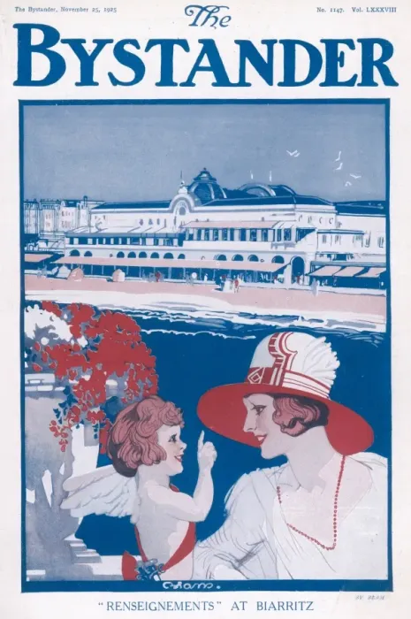 Framed Print : Renseignements at Biarritz Framed Print : Renseignements at Biarritz