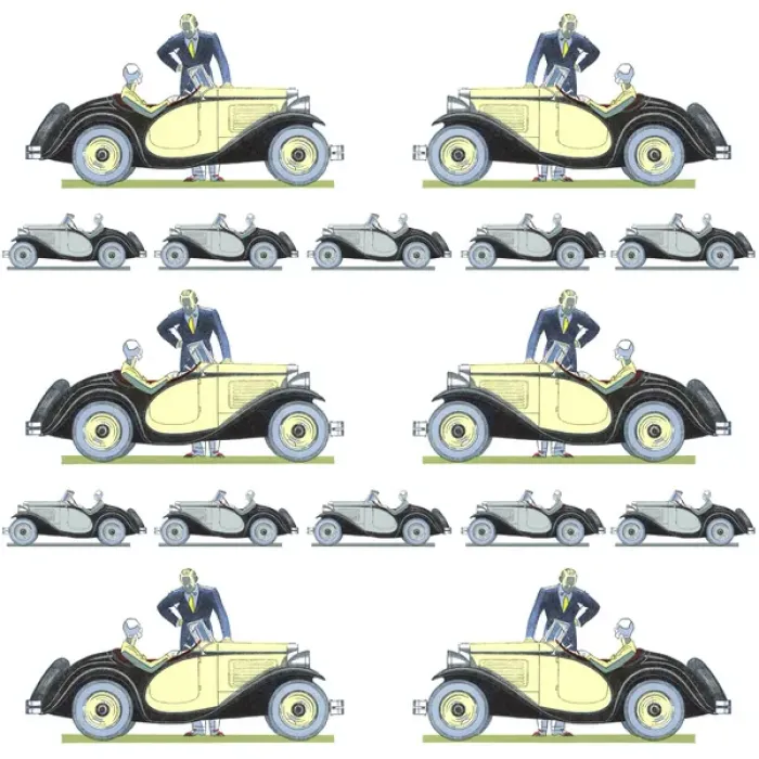 Framed Print : Repeating Pattern - Car / Motoring Framed Print : Repeating Pattern - Car / Motoring