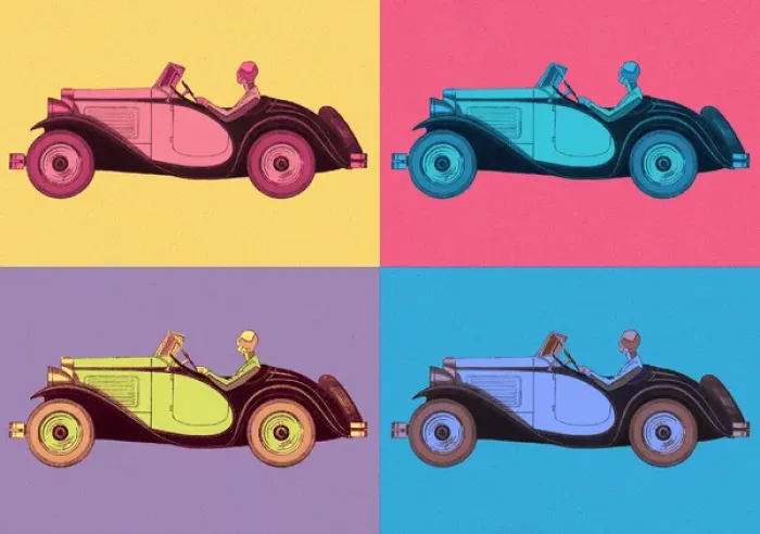Framed Print : Repeating Pattern - Car / Motoring Framed Print : Repeating Pattern - Car / Motoring