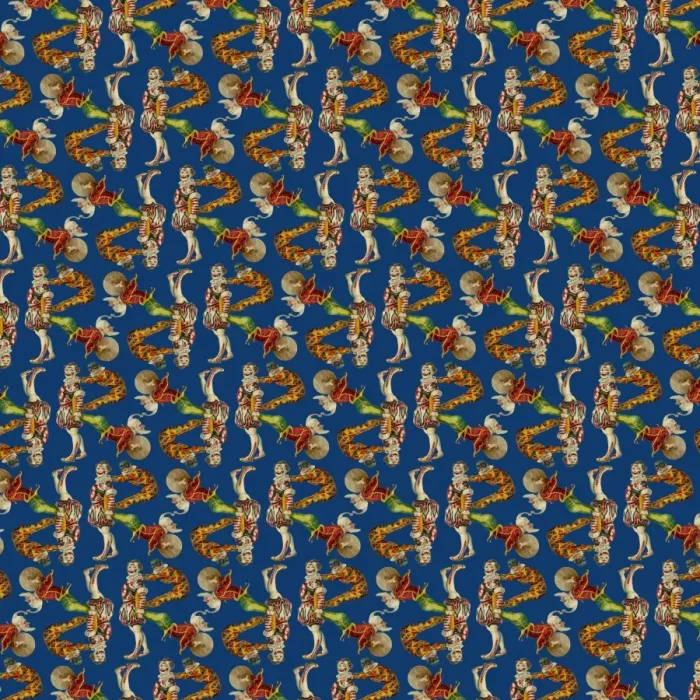 Framed Print : Repeating Pattern - circus clowns perform balancing act Framed Print : Repeating Pattern - circus clowns perform balancing act
