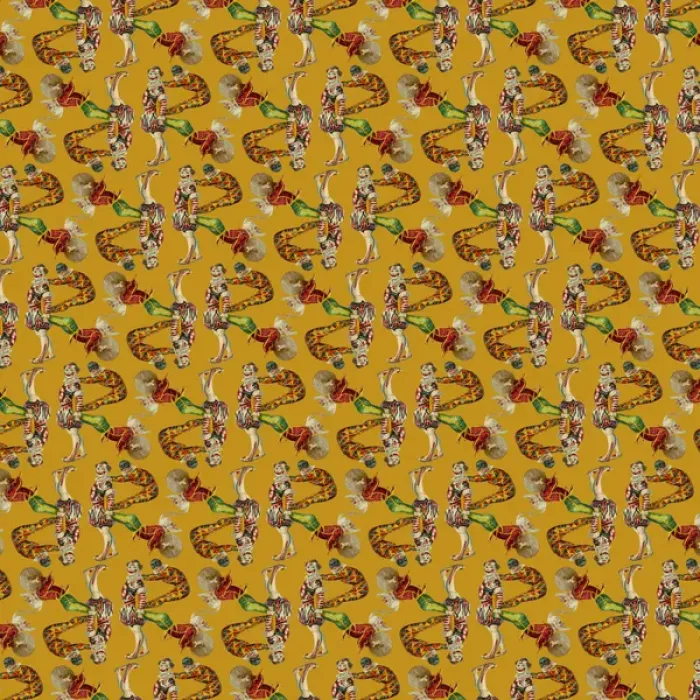 Framed Print : Repeating Pattern - circus clowns perform balancing act Framed Print : Repeating Pattern - circus clowns perform balancing act