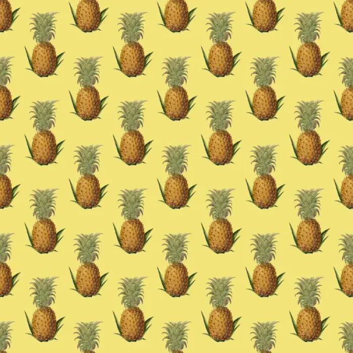 Framed Print : Repeating Pattern - Pineapples Framed Print : Repeating Pattern - Pineapples
