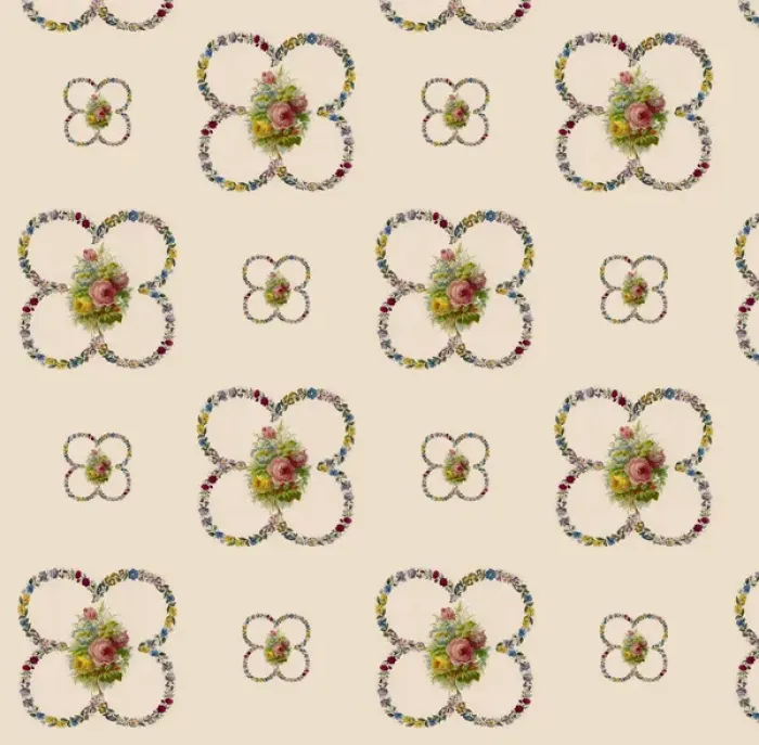 Framed Print : Repeating Pattern - Roses Framed Print : Repeating Pattern - Roses