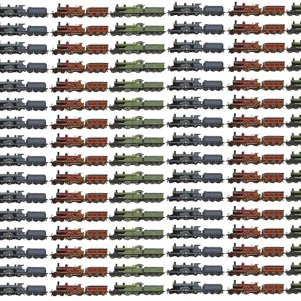 Repeating Pattern - Steam Engines