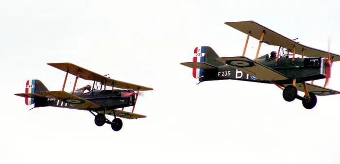 Framed Print : Replica Plans SE.5A G-BIHF - F943 & G-BMDB - F235 Framed Print : Replica Plans SE.5A G-BIHF - F943 & G-BMDB - F235