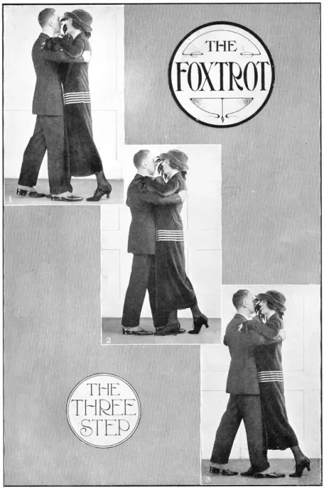 Framed Print : A representation of the modern Fox Trot in four parts Framed Print : A representation of the modern Fox Trot in four parts