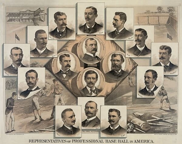 Representatives of professional baseball in America