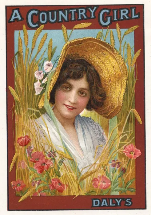 Framed Print : Reproduction of a poster for The Country Girl at Dalys Theatre in December 1902 Framed Print : Reproduction of a poster for The Country Girl at Dalys Theatre in December 1902