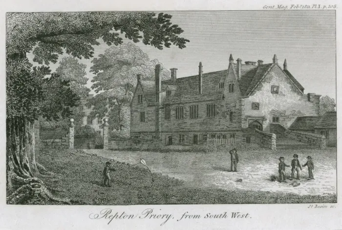 Framed Print : Repton Priory, Derbyshire Framed Print : Repton Priory, Derbyshire