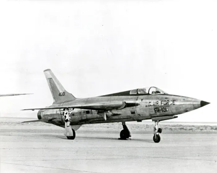 Framed Print : Republic F-105B Thunderchief, 54-0101 Framed Print : Republic F-105B Thunderchief, 54-0101
