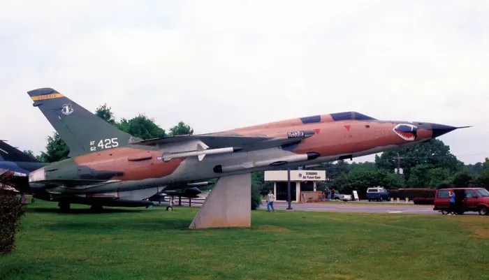 Framed Print : Republic F-105F Thunderchief 63-8345 - 62-4425 Framed Print : Republic F-105F Thunderchief 63-8345 - 62-4425