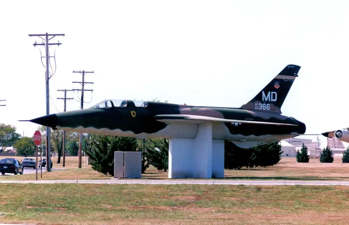 Framed Print : Republic F-105F Thunderchief 63-8366 Framed Print : Republic F-105F Thunderchief 63-8366