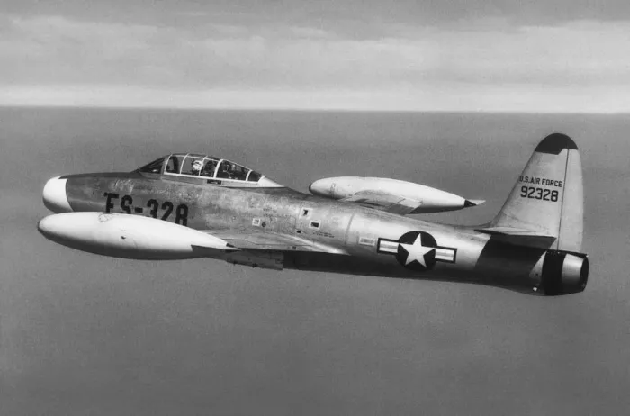 Framed Print : Republic F-84 Thunderjet Framed Print : Republic F-84 Thunderjet