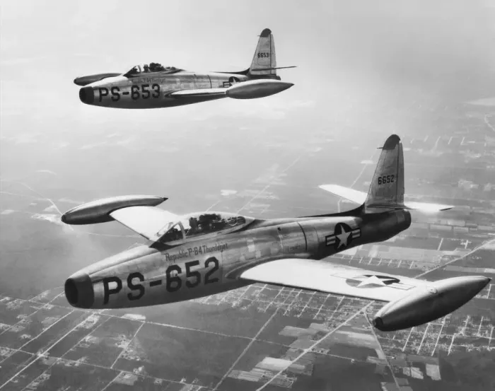 Framed Print : Republic F-84 Thunderjet Framed Print : Republic F-84 Thunderjet