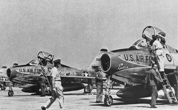 Framed Print : Republic F-84 Thunderstreak Framed Print : Republic F-84 Thunderstreak