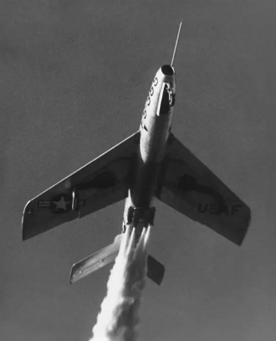 Framed Print : Republic F-84 Thunderstreak