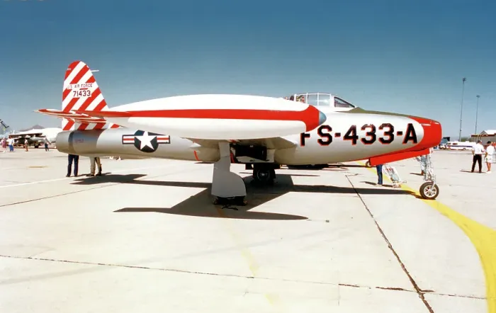 Framed Print : Republic F-84C Thunderjet 47-1433 Framed Print : Republic F-84C Thunderjet 47-1433