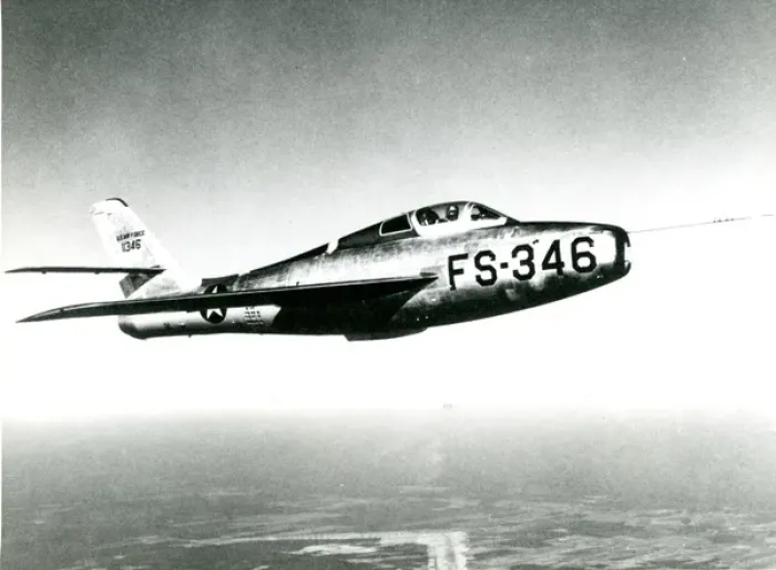 Framed Print : Republic F-84F Thunderstreak, 51-1346 Framed Print : Republic F-84F Thunderstreak, 51-1346