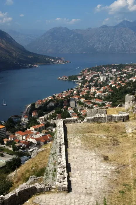 Framed Print : REPUBLIC OF MONTENEGRO. KOTOR. General view of the city. Wor Framed Print : REPUBLIC OF MONTENEGRO. KOTOR. General view of the city. Wor