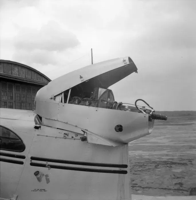 Framed Print : Republic RC-1 Seabee assembly at Croydon Airport Framed Print : Republic RC-1 Seabee assembly at Croydon Airport