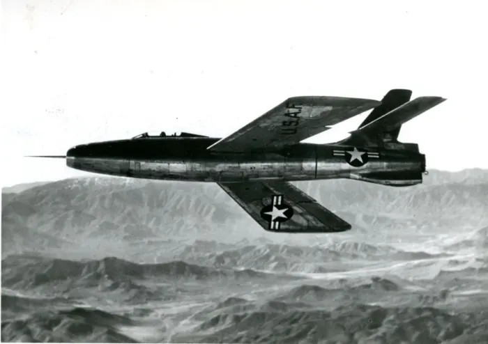 Framed Print : Republic XF-91 Thunderceptor