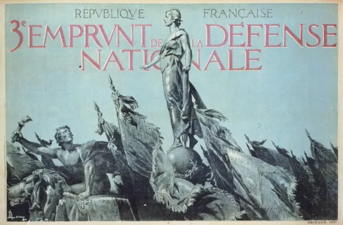 Framed Print : Republique Francaise. 3e Emprunt de la Defense Nationale Framed Print : Republique Francaise. 3e Emprunt de la Defense Nationale