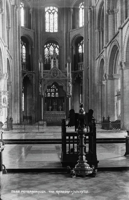 Framed Print : The Reredos of Peterborough Cathedral Framed Print : The Reredos of Peterborough Cathedral