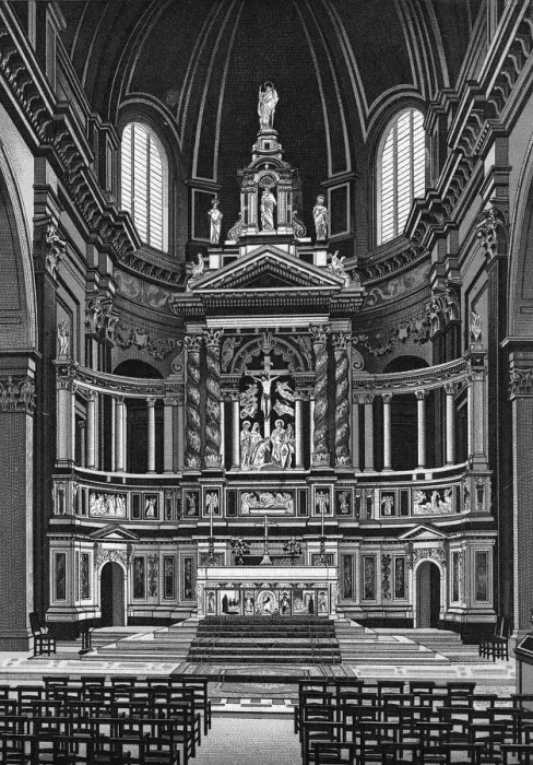 Framed Print : Reredos - St Pauls Cathedral, London Framed Print : Reredos - St Pauls Cathedral, London