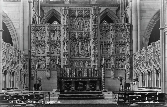 Framed Print : The Reredos of Truro Cathedral Framed Print : The Reredos of Truro Cathedral