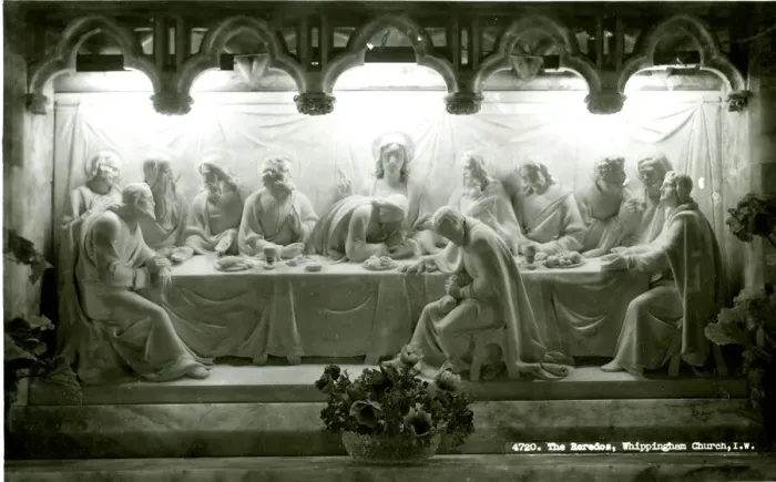 Framed Print : The Reredos, Whippingham Church, Isle of Wight Framed Print : The Reredos, Whippingham Church, Isle of Wight
