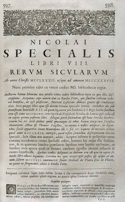 Framed Print : Rerum sicularum libri VIII, by Nicolai Specialis Framed Print : Rerum sicularum libri VIII, by Nicolai Specialis