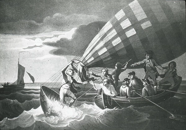 The rescue of Major Money off Yarmouth, July 22, 1785