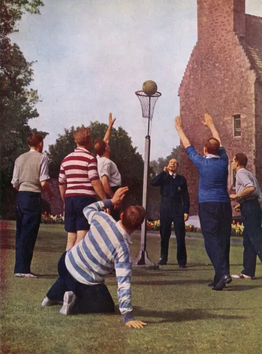 Framed Print : Rescue Workers playing basketball at a Depot Framed Print : Rescue Workers playing basketball at a Depot