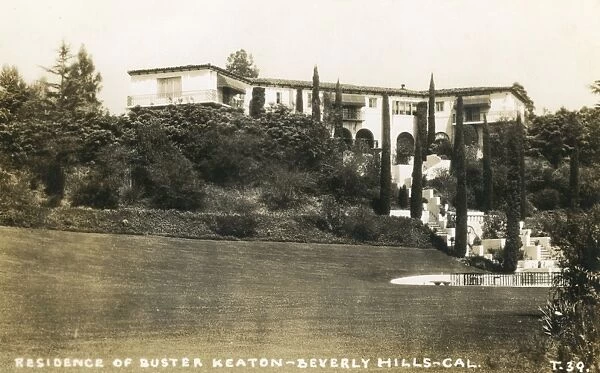Residence of Buster Keaton, Beverly Hills, USA