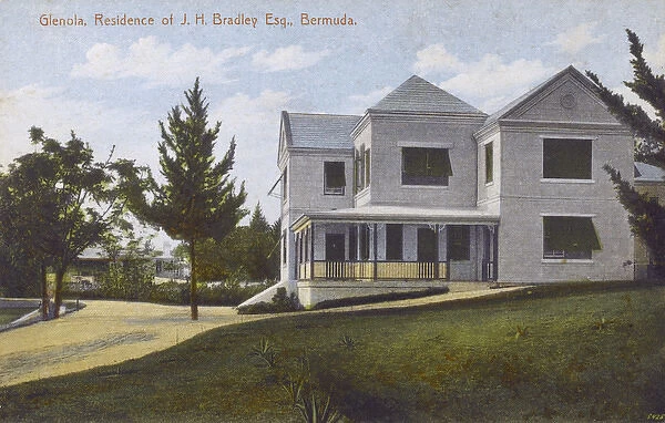 Residence of J H Bradley Esq. Bermuda