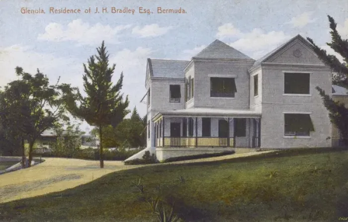 Framed Print : Residence of J H Bradley Esq. Bermuda Framed Print : Residence of J H Bradley Esq. Bermuda
