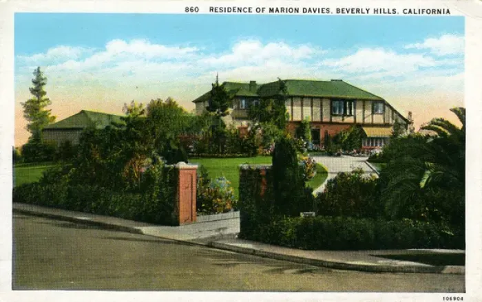 Framed Print : Residence of Marion Davies, Beverley Hills, California Framed Print : Residence of Marion Davies, Beverley Hills, California