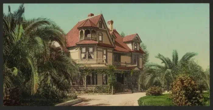Framed Print : Residence of Mr. A. K. Smiley, Redlands Framed Print : Residence of Mr. A. K. Smiley, Redlands