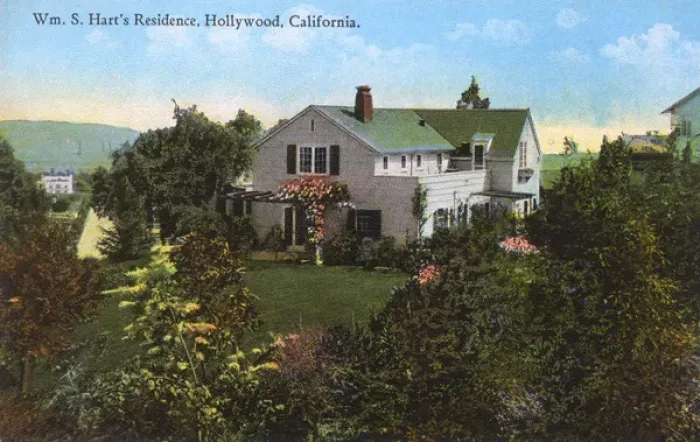 Framed Print : Residence of William S. Hart - Hollywood, California, USA Framed Print : Residence of William S. Hart - Hollywood, California, USA